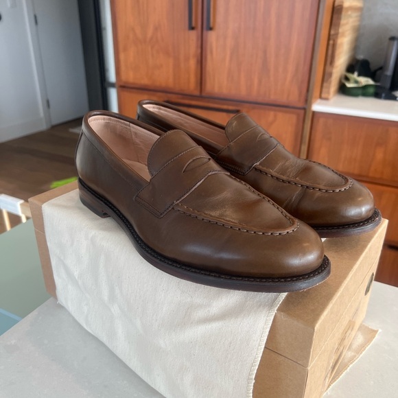 Grant Stone Traveler Penny Dark Olive Chromexcel 11.5E - Picture 4 of 11